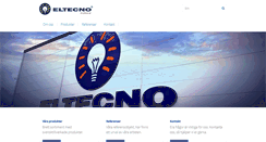 Desktop Screenshot of eltecno.se